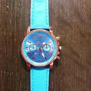 Blue women's watch